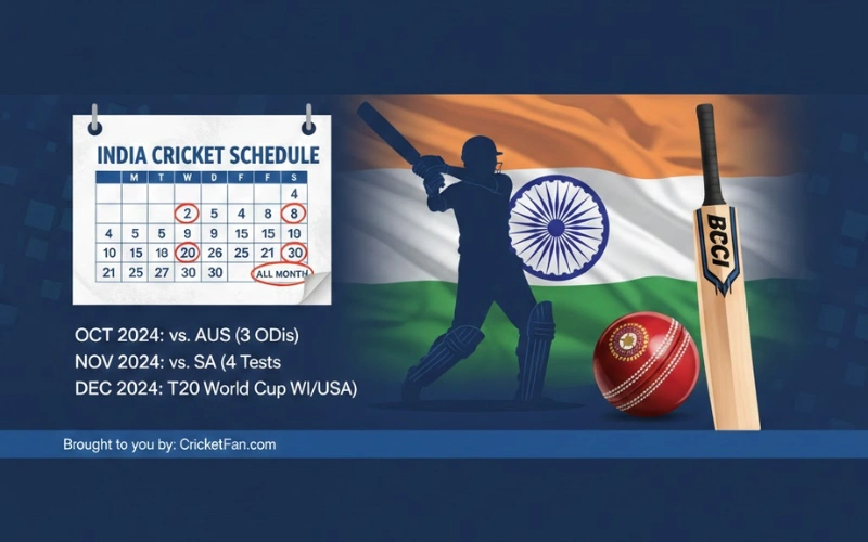 india cricket schedule​ at DailyWin featured image